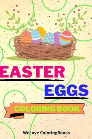 Cover of Easter Eggs Coloring Book