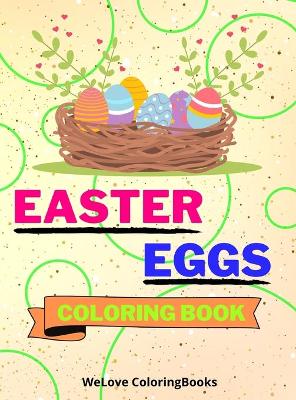 Book cover for Easter Eggs Coloring Book