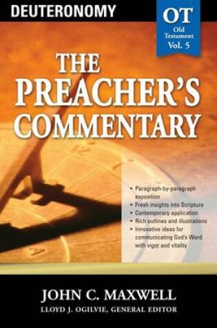Cover of The Preacher's Commentary - Vol. 05: Deuteronomy