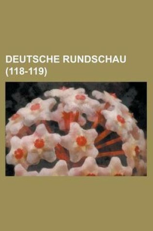 Cover of Deutsche Rundschau (118-119)