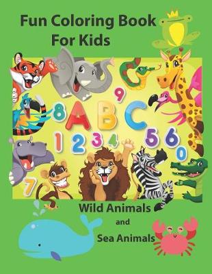 Book cover for Fun Coloring Book for Kids