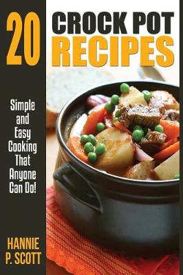 Book cover for 20 Crock Pot Recipes