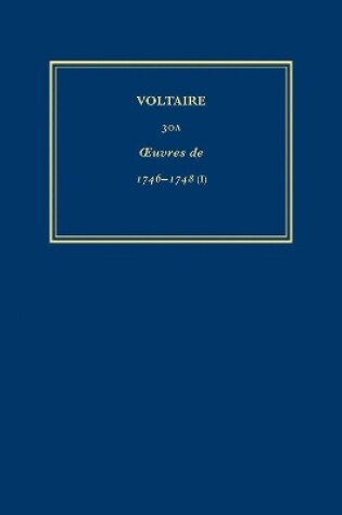 Cover of Complete Works of Voltaire 30A