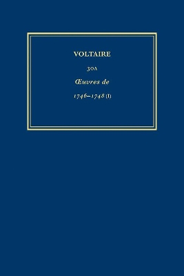 Book cover for Complete Works of Voltaire 30A