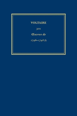 Cover of Complete Works of Voltaire 30A