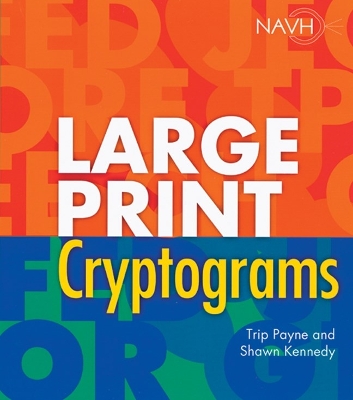 Book cover for Large Print Cryptograms