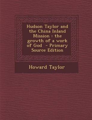 Book cover for Hudson Taylor and the China Inland Mission