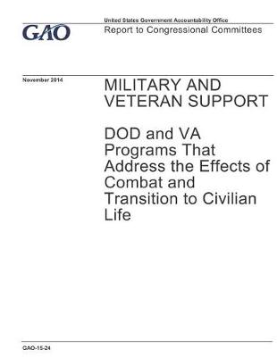 Book cover for Military and Veteran Support