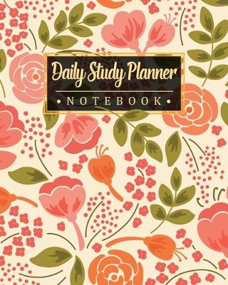 Book cover for Daily Study Planner Notebook