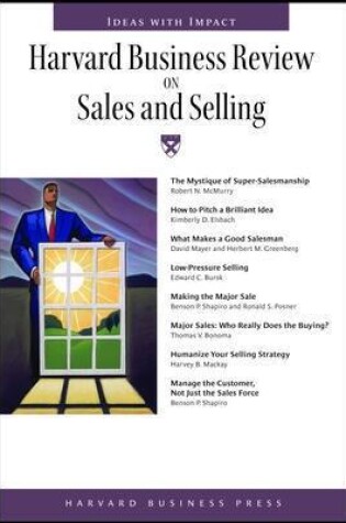 Cover of 'Harvard Business Review' on Sales and Selling