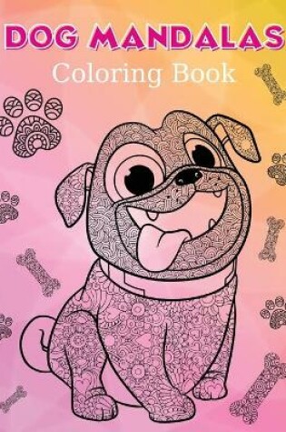 Cover of Dog Mandala Coloring book