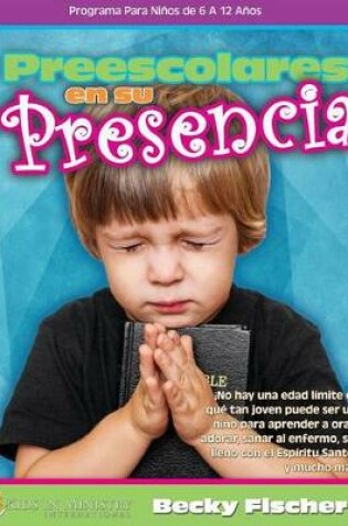 Cover of Preescolares en su Presencia