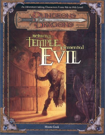 Book cover for Return to the Temple of Elemental Evil