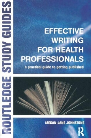 Cover of Effective Writing for Health Professionals