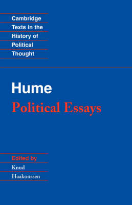 Book cover for Hume: Political Essays
