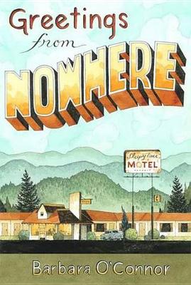 Book cover for Greetings from Nowhere