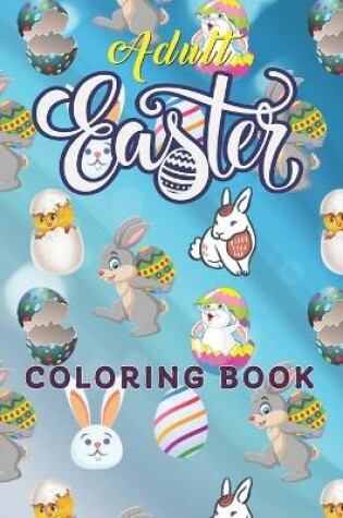 Cover of Adult Easter Coloring Book