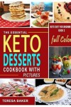 Book cover for Keto Desserts Cookbook with Color Pictures