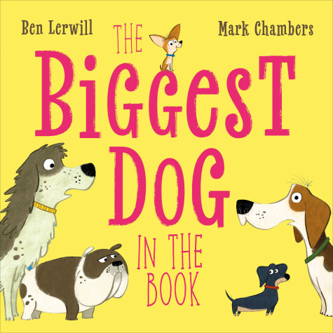 Book cover for The Biggest Dog in the Book