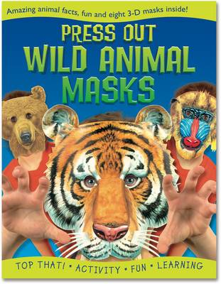 Book cover for Press Out Wild Animal Masks