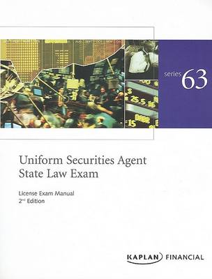 Book cover for Series 63 License Exam Manual