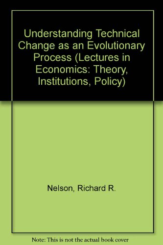 Cover of Understanding Technical Change as an Evolutionary Process