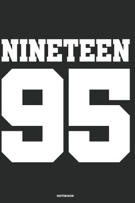Book cover for Nineteen 95 Notebook