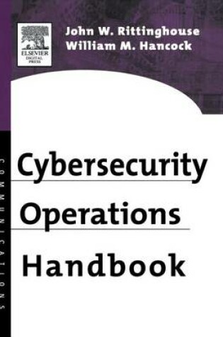 Cover of Cybersecurity Operations Handbook