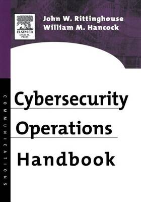 Book cover for Cybersecurity Operations Handbook