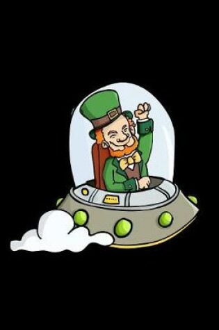 Cover of Funny flying leprechaun ufo journal