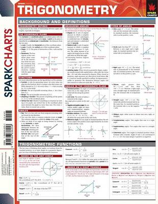 Book cover for Trigonometry (Sparkcharts)