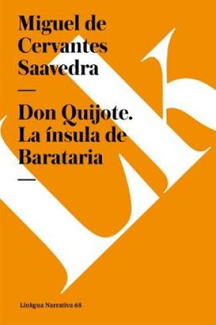 Cover of Don Quijote. La Insula de Barataria