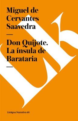 Book cover for Don Quijote. La Insula de Barataria