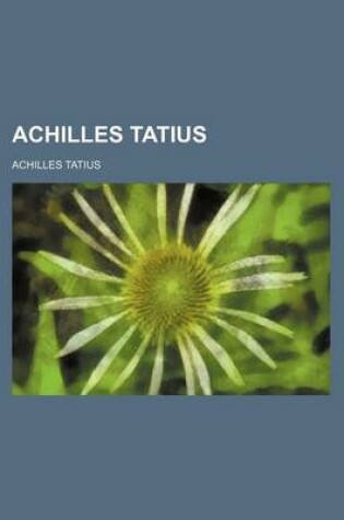 Cover of Achilles Tatius