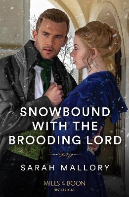 Book cover for Snowbound With The Brooding Lord