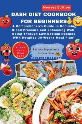 Cover of DASH Diet Cookbook For Beginners