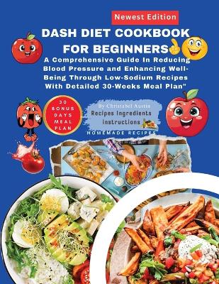 Book cover for DASH Diet Cookbook For Beginners