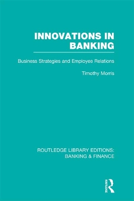 Cover of Innovations in Banking (RLE:Banking & Finance)