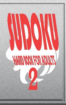 Book cover for sudoku hard book for adults 2