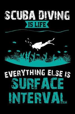 Book cover for Scuba Diving Is Life Everything Else Is Surface Interval