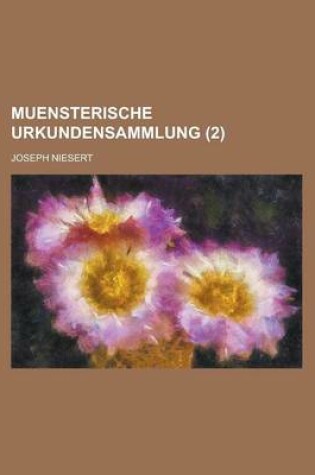 Cover of Muensterische Urkundensammlung (2)