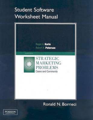 Book cover for Student Workbook for Strategic Marketing Problems