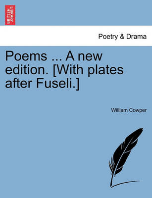 Book cover for Poems ... a New Edition. [With Plates After Fuseli.]