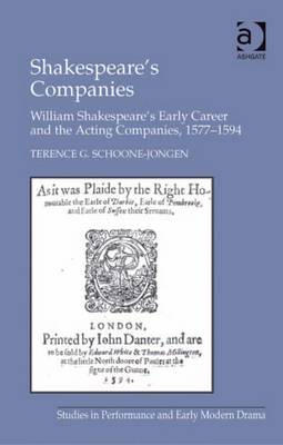 Cover of Shakespeare's Companies