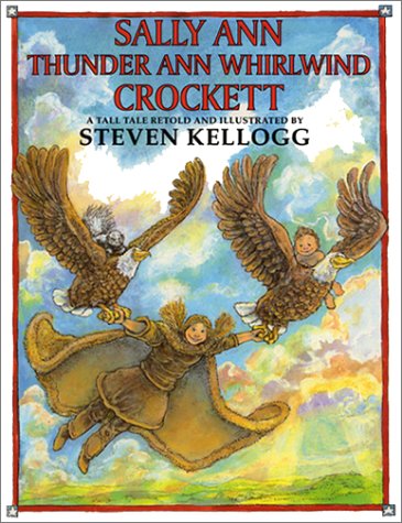 Book cover for Sally Ann Thunder Ann Whirlwind Crockett