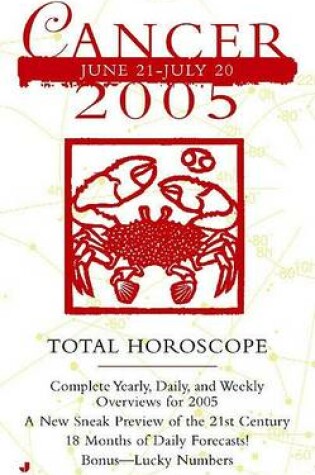 Cover of Total Horoscope Cancer 2005