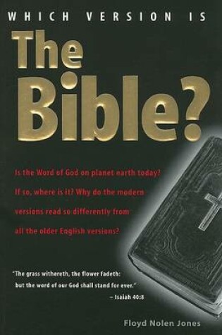 Cover of Which Version Is the Bible?