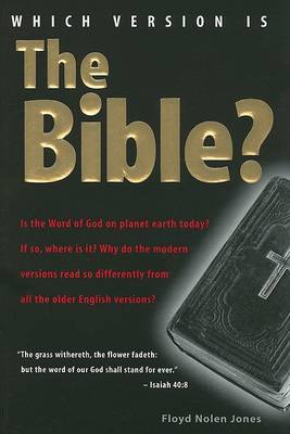 Book cover for Which Version Is the Bible?