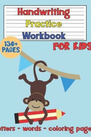 Cover of Handwriting Practice Workbook for Kids