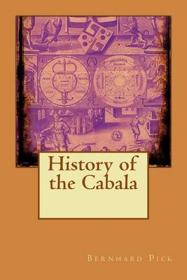 Book cover for History of the Cabala